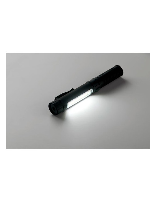 TAIER Lampe torche LED magnétique Couleurs : noir cadeau entreprise pas cher