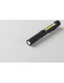 TAIER Lampe torche LED magnétique Couleurs : noir impression haute définition