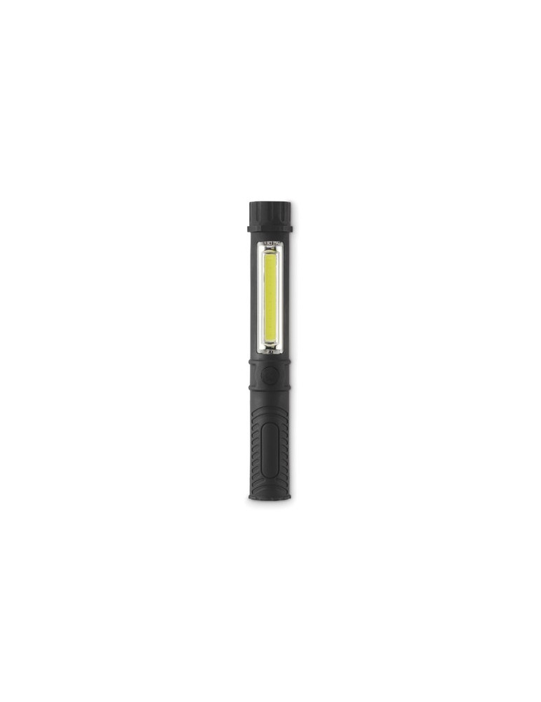 TAIER Lampe torche LED magnétique Couleurs : noir marquage laser ultra précis