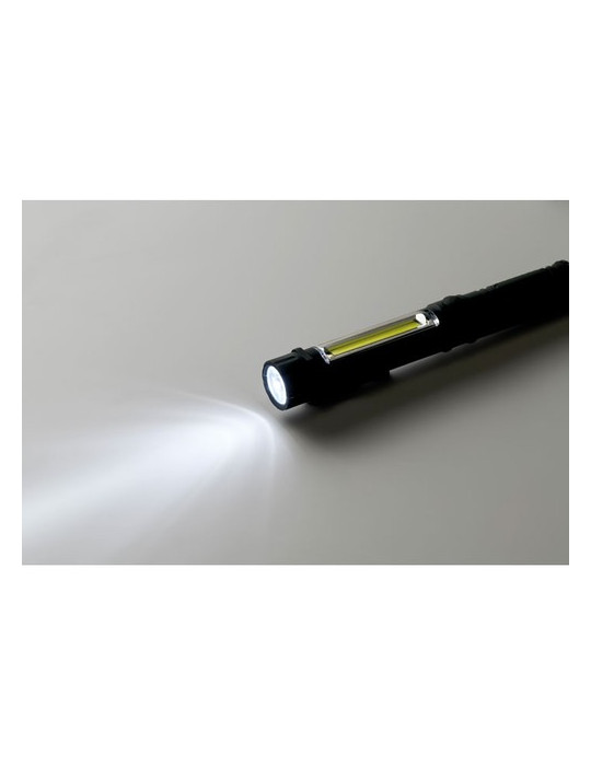 TAIER Lampe torche LED magnétique Couleurs : noir objet promotionnel éco-responsable