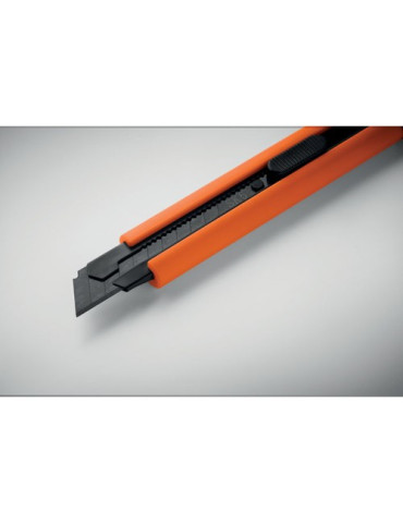 BLADE + Grand cutter rétractable Couleurs : orange objet promo petit budget