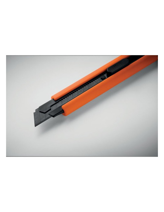 BLADE + Grand cutter rétractable Couleurs : orange objet promo petit budget