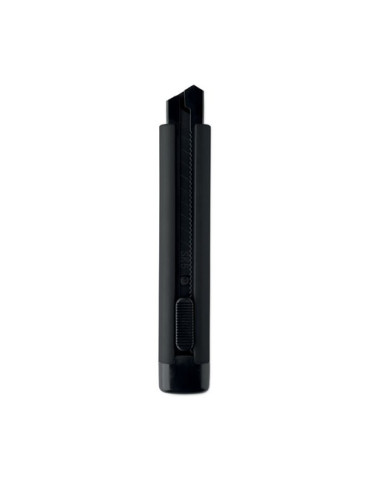 BLADE + Grand cutter rétractable Couleurs : noir cadeau collaborateur premium