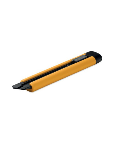 BLADE + Grand cutter rétractable Couleurs : jaune cadeau entreprise pas cher