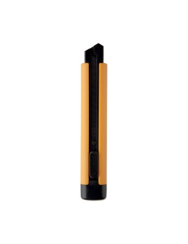 BLADE + Grand cutter rétractable Couleurs : jaune marquage laser ultra précis