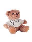DOC Ours en peluche docteur Couleurs : blanc personnalisable avec votre logo