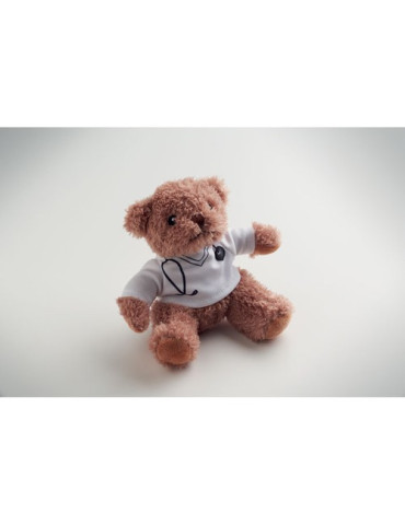 DOC Ours en peluche docteur Couleurs : blanc impression haute définition