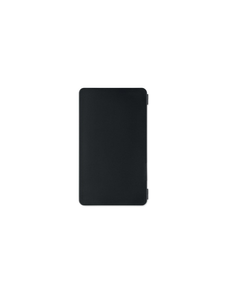 CLERK Calculatrice avec tablette LCD Couleurs : noir personnalisable avec votre logo