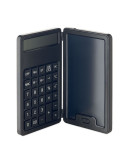 CLERK Calculatrice avec tablette LCD Couleurs : noir goodies publicitaire événementiel