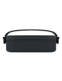 SARNIE Boîte à lunch en PP 800ml Couleurs : noir objet promotionnel éco-responsable
