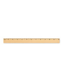 RULER30 Règle en bois 30cm Couleurs : bois personnalisable avec votre logo