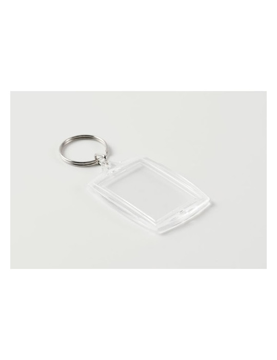 WITHME Porte-clés photo en acrylique Couleurs : transparent impression haute définition