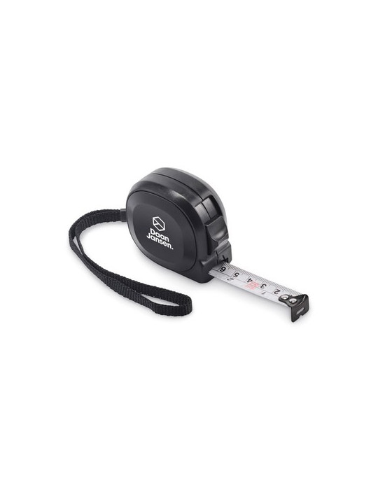 MEAS3 Mètre ruban 3M Couleurs : noir cadeau entreprise pas cher