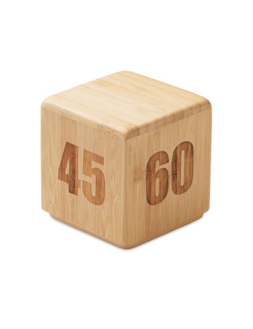 CURT Minuteur en bambou Couleurs : bois 2