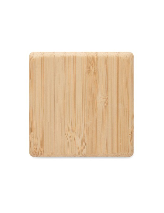 CURT Minuteur en bambou Couleurs : bois cadeau entreprise pas cher