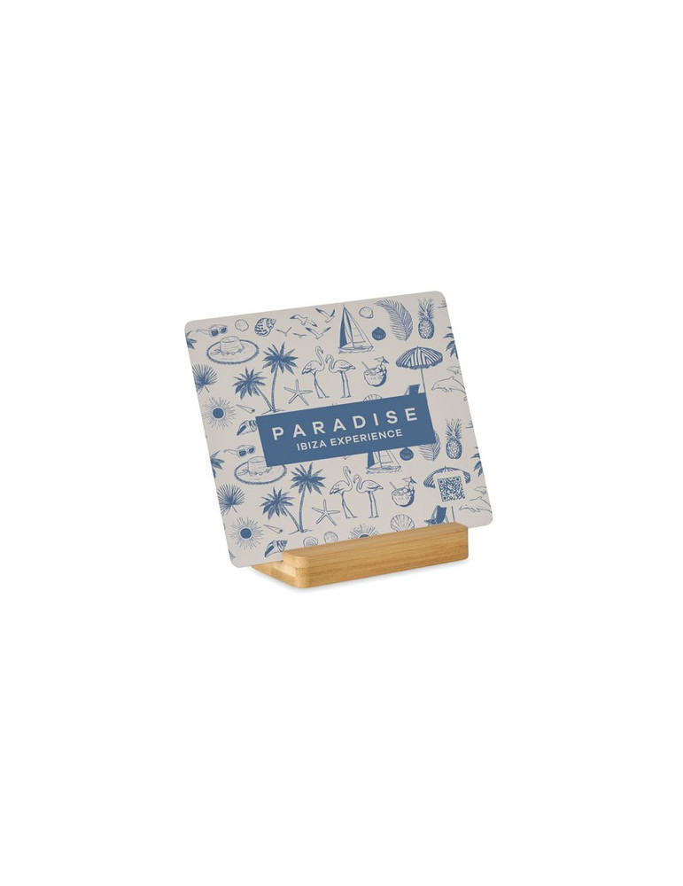 PROPLATE Plaque pour sublimation Couleurs : bois goodies publicitaire événementiel