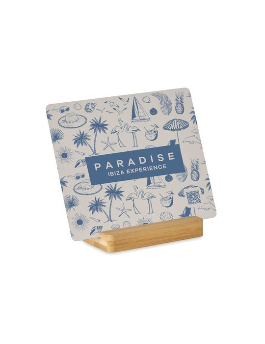 PROPLATE Plaque pour sublimation Couleurs : bois goodies publicitaire événementiel