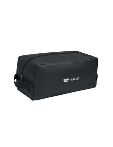 SHOETOGO Sac à chaussures en 600D RPET Couleurs : noir cadeau entreprise pas cher