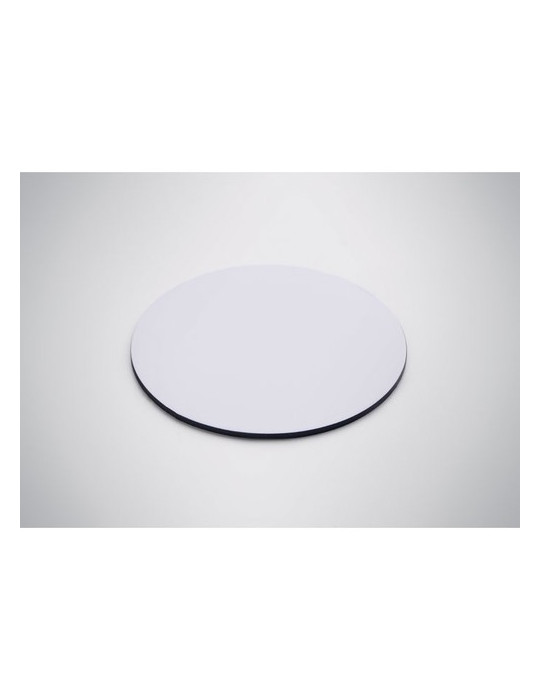 MAGROUND Magnet rond Couleurs : blanc goodies publicitaire événementiel