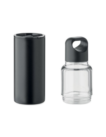 DUALUSE Bouteille 2 en 1 610ml Couleurs : noir 2