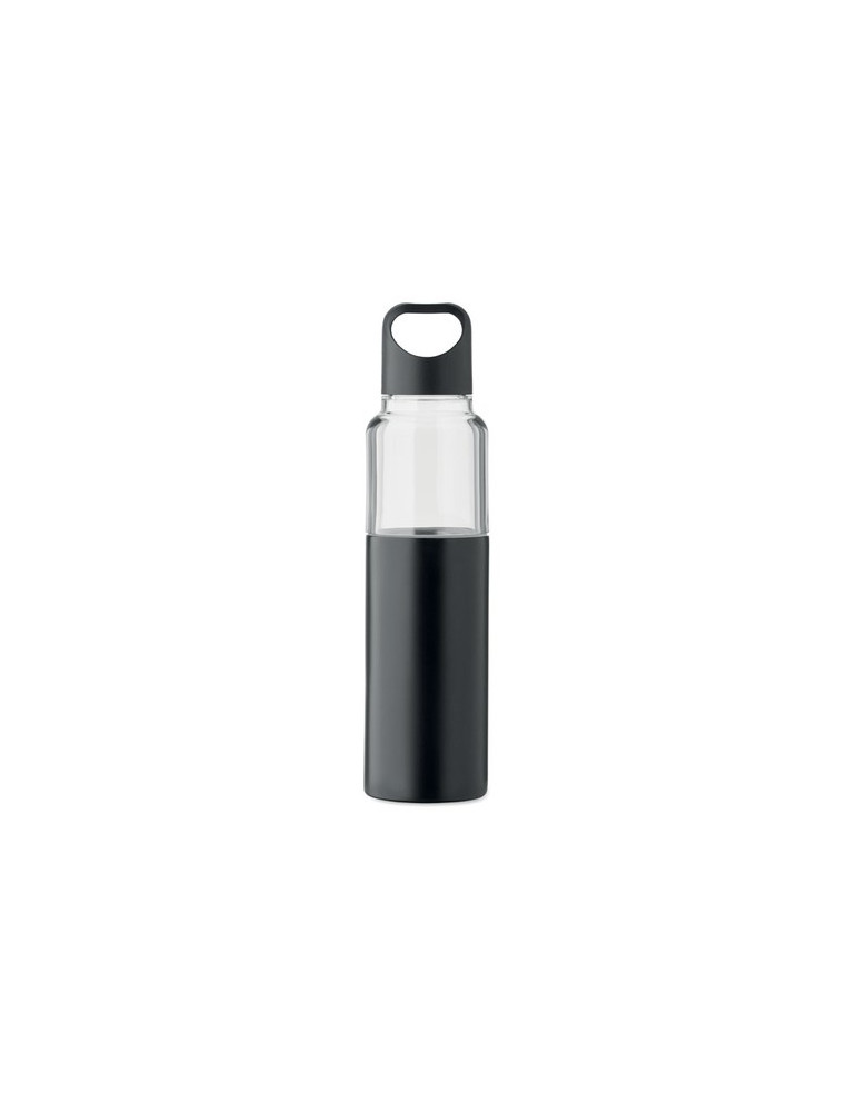 DUALUSE Bouteille 2 en 1 610ml Couleurs : noir objet promotionnel éco-responsable