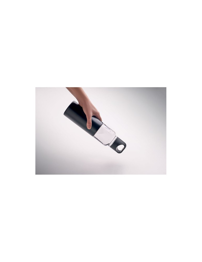 DUALUSE Bouteille 2 en 1 610ml Couleurs : noir accessoire événementiel unique