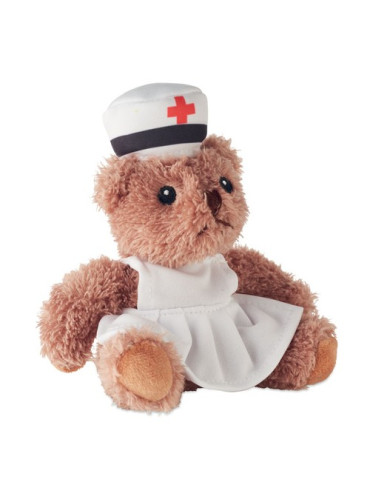 NURSE Ours en peluche infirmière Couleurs : blanc 2
