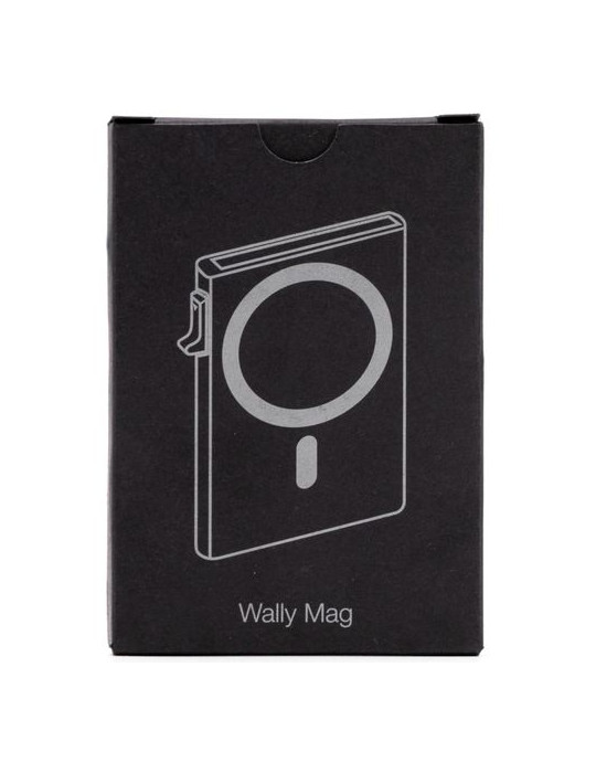 Porte-cartes de crédit magnétique BrandCharger Wally Couleurs : gun marquage laser ultra précis