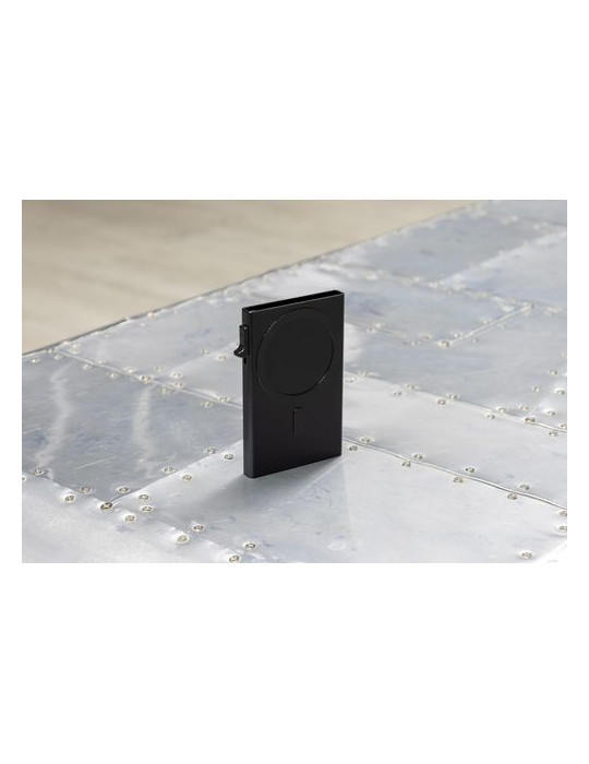 Porte-cartes de crédit magnétique BrandCharger Wally Couleurs : gun objet promotionnel éco-responsable