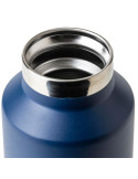 Gourde double paroi de 600 ml en acier inoxydable recyclé Mace Couleurs : blanc Matières : acier inoxydable recyclé objet promot