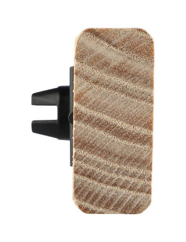 Désodorisant de voiture en bois de hêtre Kezia Matières : bois Couleurs : brun marquage laser ultra précis