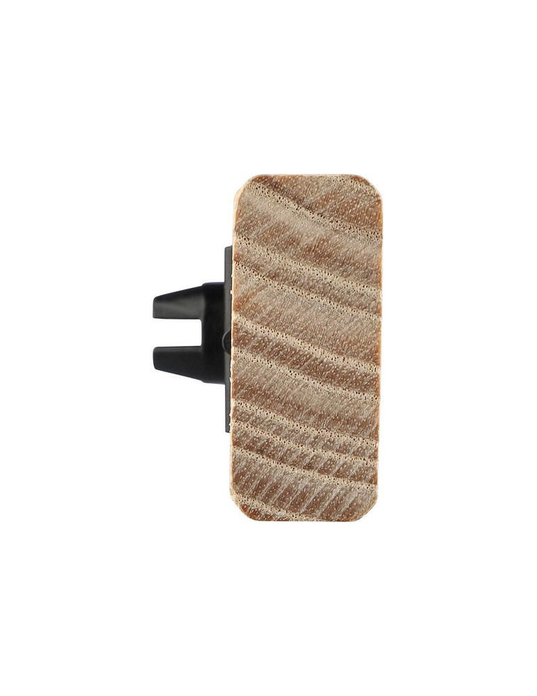 Désodorisant de voiture en bois de hêtre Kezia Matières : bois Couleurs : brun marquage laser ultra précis