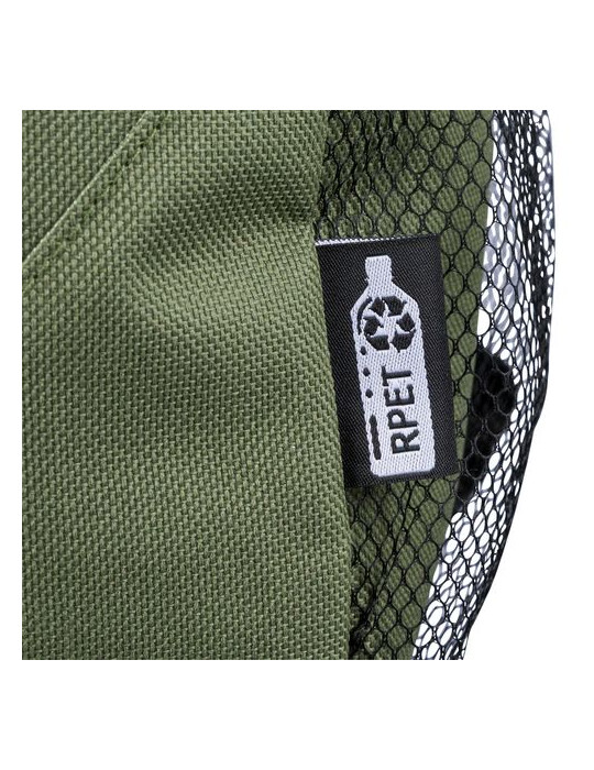 Sac à dos d'aventure en polyester rPET 600D Jari Matières : élasthanne Couleurs : noir cadeau entreprise pas cher