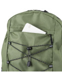 Sac à dos d'aventure en polyester rPET 600D Jari Matières : élasthanne Couleurs : gris personnalisation sur mesure