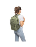 Sac à dos d'aventure en polyester rPET 600D Jari Matières : élasthanne Couleurs : gris marquage laser ultra précis