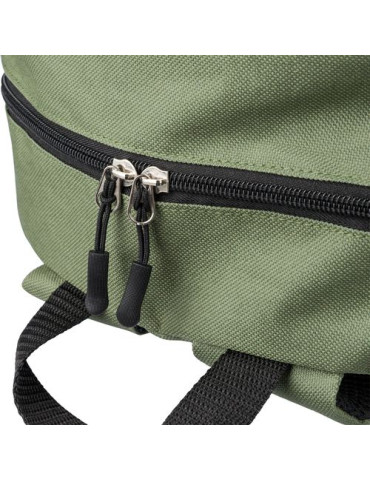 Sac à dos d'aventure en polyester rPET 600D Jari Matières : élasthanne Couleurs : gris objet promotionnel éco-responsable