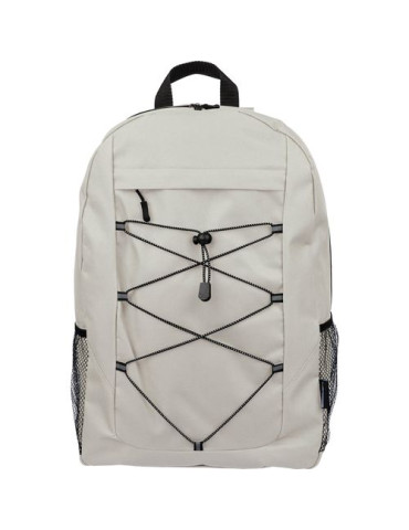Sac à dos d'aventure en polyester rPET 600D Jari Matières : élasthanne Couleurs : beige impression haute définition