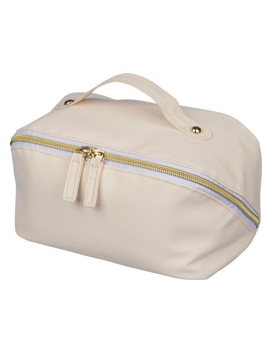 Trousse de toilette en PU recyclé Alon Matières : polyester Couleurs : noir goodies publicitaire événementiel