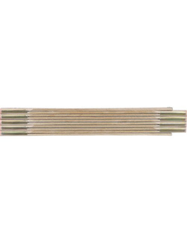 Mètre pliable en bois de bouleau Ezio Matières : bois Couleurs : brun cadeau entreprise pas cher