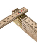 Mètre pliable en bois de bouleau Ezio Matières : bois Couleurs : brun livraison express 24h 48h