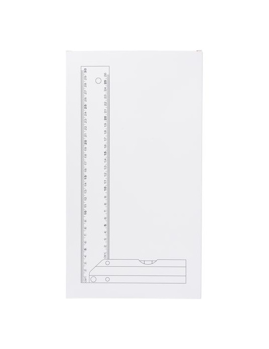 Équerre en aluminium Camila Matières : aluminium Couleurs : argenté goodies publicitaire événementiel