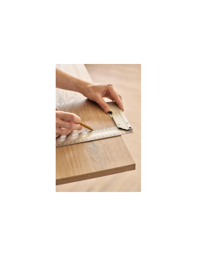 Équerre en aluminium Camila Matières : aluminium Couleurs : argenté objet promotionnel éco-responsable