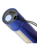 Lampe de poche COB en aluminium recyclé Sami Matières : polyester Couleurs : rouge livraison express 24h 48h