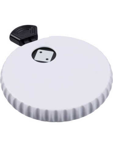 Dés mécaniques en ABS recyclé Cian Matières : ABS recyclé Couleurs : blanc 2