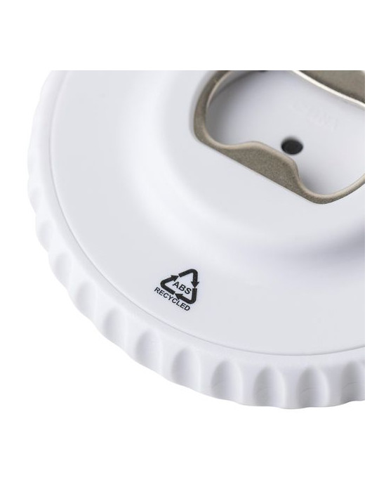 Dés mécaniques en ABS recyclé Cian Matières : ABS recyclé Couleurs : blanc goodies publicitaire événementiel