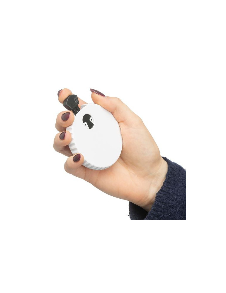 Dés mécaniques en ABS recyclé Cian Matières : ABS recyclé Couleurs : blanc livraison express 24h 48h