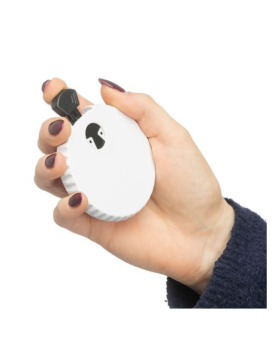 Dés mécaniques en ABS recyclé Cian Matières : ABS recyclé Couleurs : blanc livraison express 24h 48h