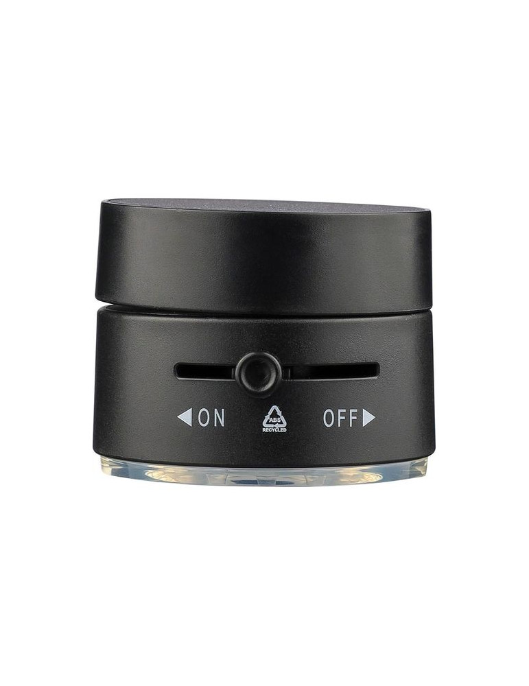 Support de téléphone magnétique MagSafe en ABS recyclé Nadia Matières : ABS recyclé Couleurs : noir goodies publicitaire événeme