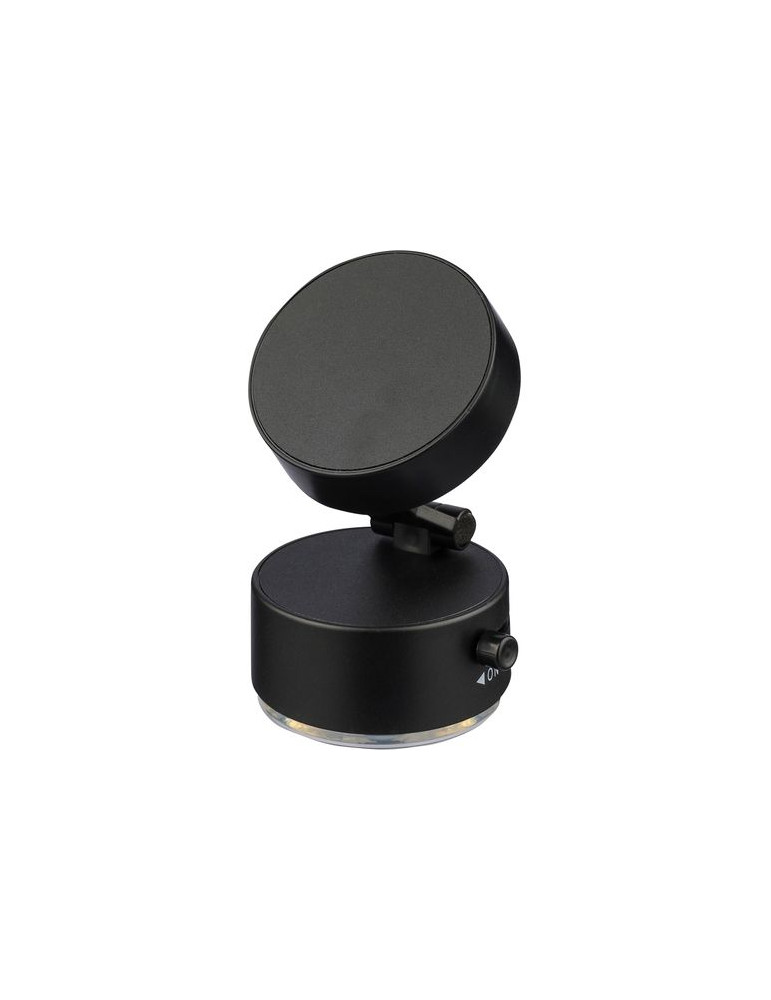 Support de téléphone magnétique MagSafe en ABS recyclé Nadia Matières : ABS recyclé Couleurs : noir marquage laser ultra précis