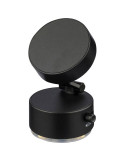 Support de téléphone magnétique MagSafe en ABS recyclé Nadia Matières : ABS recyclé Couleurs : noir marquage laser ultra précis